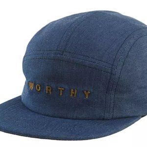 W O R T H Y BLUE JEAN CAMP CAP
